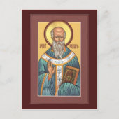 Carte de prière Saint Aidan (Devant)