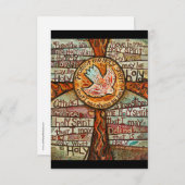 Carte de prière Saint-Esprit (Devant / Derrière)