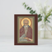 Carte de prière Saint Makarios (Debout devant)