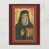 Carte de prière Saint-Nektarios (Devant)