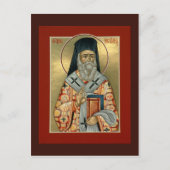 Carte de prière Saint-Nektarios (Devant)