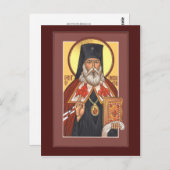 Carte de prière Saint Nicolas du Japon (Devant / Derrière)