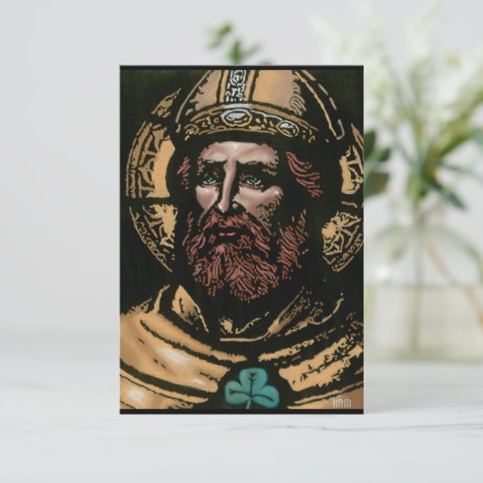Carte de prière Saint Patrick Breastplate (Debout devant)