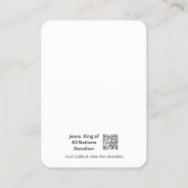 Carte de prière Sainte Communion Novena (Dos)