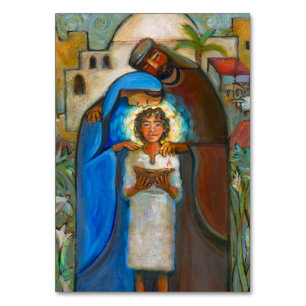 Carte de prière Sainte Famille