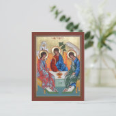 Carte de prière Sainte Trinité (Debout devant)