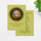 Carte de prière St Andrew Novena (Bureau)