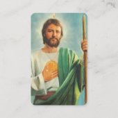 Carte de prière St. Jude : Gabi après les heures (Devant)