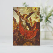 Carte de prière St Michael l'Archange (Debout devant)