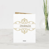 Carte de prière St Padre Pio avec devis (Dos)