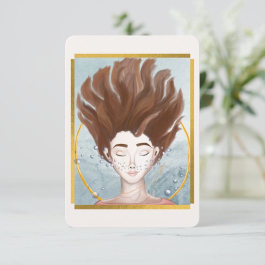 Carte de prière St Philomena (Debout devant)