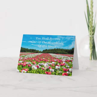 Carte de prières puissante pour des Bénédictions a