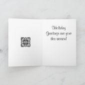 Carte de prime d'automne de Thanksgiving (Intérieur)