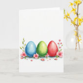 Carte de printemps à l'aquarelle lumineuse (Fleur jaune)