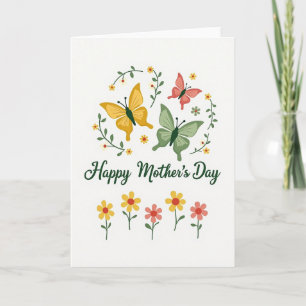 Carte de printemps à votre pensée