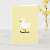 Carte de printemps Yellow Bird (Fleur jaune)