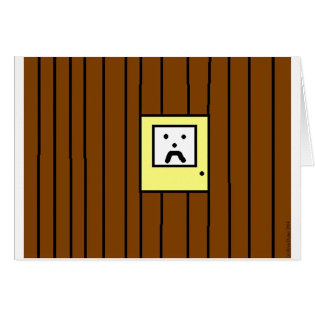 Carte de prison (Devant Horizontal)