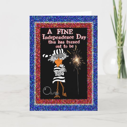 Carte de prison : 4 juillet (Devant)