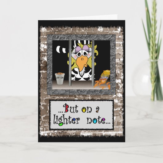 Carte de prison : Female jailbird (Devant)