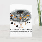 Carte de prison : Female jailbird (Dos)