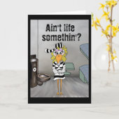 Carte de prison : Female jailbird (Fleur jaune)