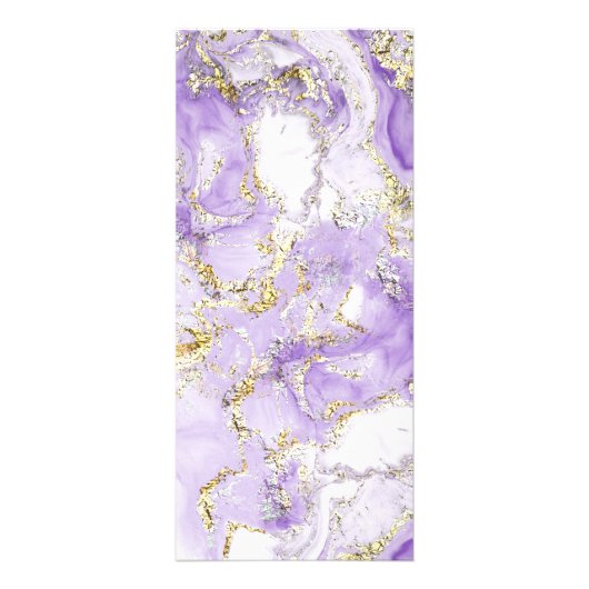 carte de prix de conception en marbre lavande (Dos)