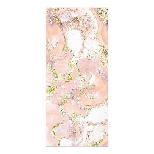carte de prix de conception en marbre rose (Dos)