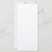 Carte de prix ou carte de services pour le timbre- (Dos)