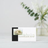 Carte de production de savon bio naturel (Debout devant)