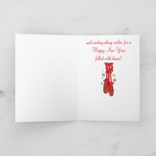 Carte de professeur de danse de chaussures de (Intérieur)