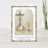 Carte de Profession de foi catholique traditionnel (Devant)