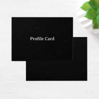 Carte de Profil