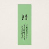 Carte de profil (Dos)