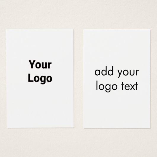 Carte de profil (Devant & derrière)