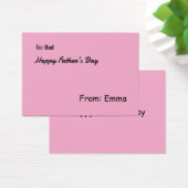 Carte de profil (Bureau)