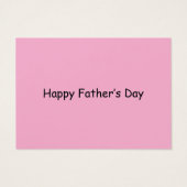 Carte de profil (Dos)