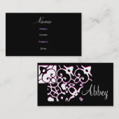 Carte de profil Abbey III (Devant / Derrière)