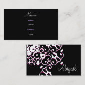 Carte de profil Abigail III (Devant / Derrière)