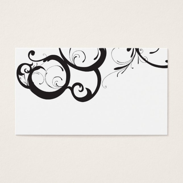 Carte de profil Abstraite (Devant)