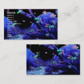 Carte de profil Acquarium (Devant / Derrière)