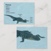 Carte de profil Alligator (Devant / Derrière)
