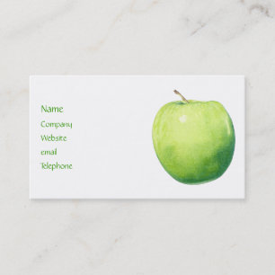 Carte de profil Apple verte