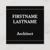 Carte de profil Architect (Devant)