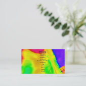 Carte de profil "Artist I" - Personnalisable (Debout devant)