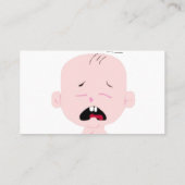 Carte de profil Baby Boom (Dos)