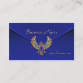 Carte de profil Business Rich Blue Velvet Eagle (Devant)
