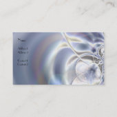 Carte de profil Business Silver Foil Pearl 2 (Dos)
