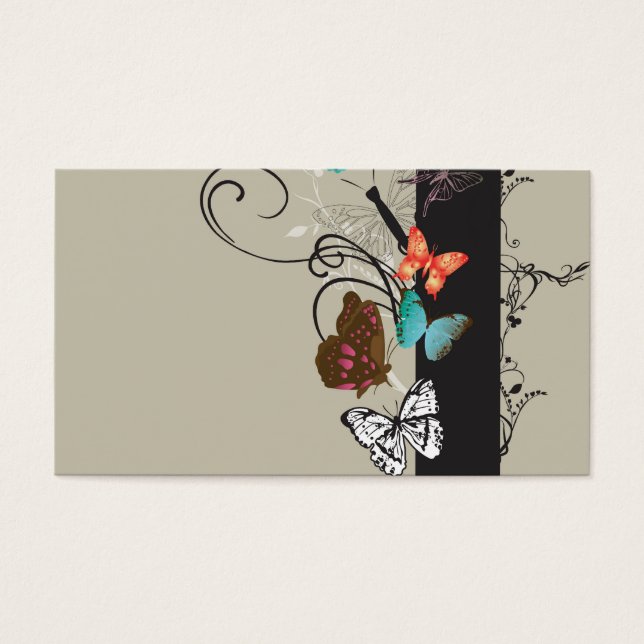 Carte de profil Butterlies (Devant)
