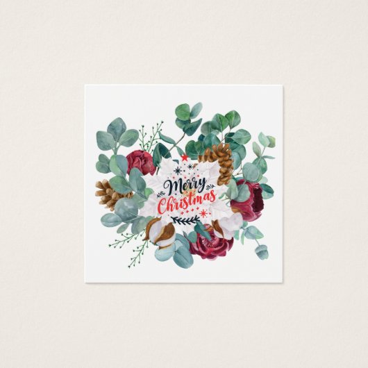 Carte de profil, carte de profil de taille Carré,  (Devant)