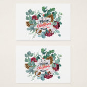 Carte de profil, carte de profil de taille élevée, (Devant & derrière)